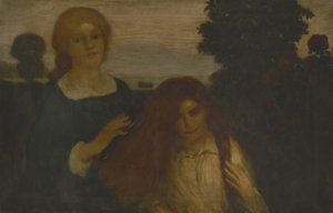 Rose to Rose, c.1890-1900 de Arthur Bowen Davies