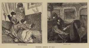 Atravessando a América de trem de Arthur Boyd Houghton