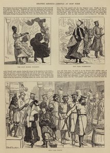 América gráfica, chegada a Nova York