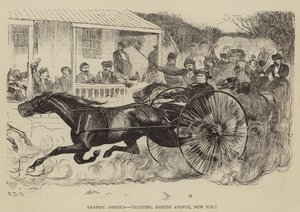 Gráfica América, Trote, Oitava Avenida, Nova Iorque