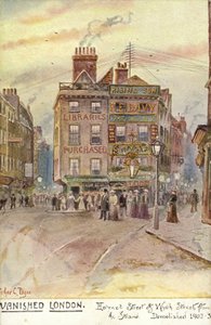 Londres Desaparecida - Holywell Street e Wych Street, da Strand