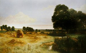 A Terra Verde e Agradável de Inglaterra (óleo sobre tela)