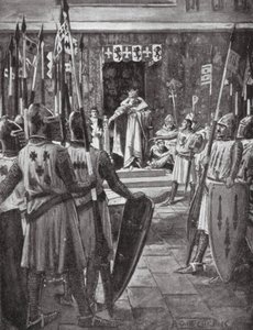 Henrique III e os Barões (litografia)