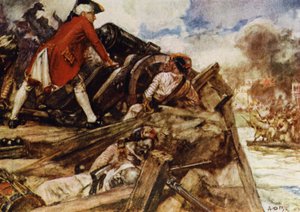 O próprio Clive saltou para uma arma de Arthur David McCormick