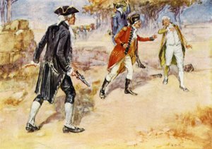Duelo entre Warren Hastings e Philip Francis de Arthur David McCormick