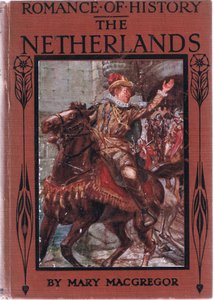Design da capa, ilustração do Romance da História: Holanda, década de 1920 de Arthur David McCormick