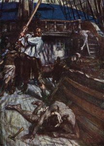 Tomba derrubada pelo capitão do escravista de Arthur David McCormick