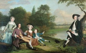 Uma família de pescadores de Arthur Devis