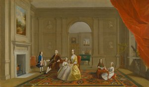 A Família John Bacon de Arthur Devis