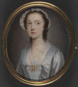 Retrato de uma jovem mulher de Arthur Devis