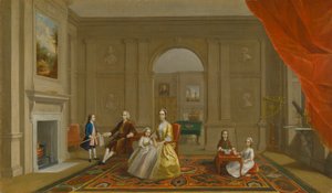 A Família John Bacon de Arthur Devis