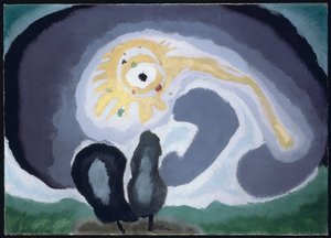 Reflexões (óleo sobre tela)