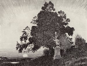Foi uma visão ou um sonho acordado? (litho) de Arthur George Watts