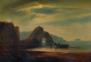 Gilters Point, Tenby, por Moonlight, 1872-1874, 1935