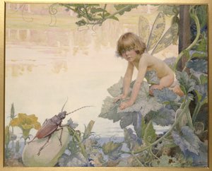 A Fada e o Besouro, 1922 (wc no papel)