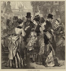 Um bazar de caridade elegante de Arthur Hopkins