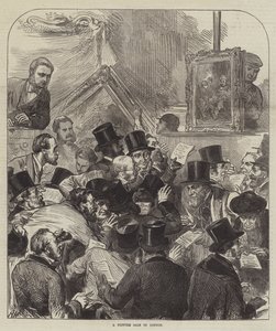 Uma venda de imagens em Londres de Arthur Hopkins