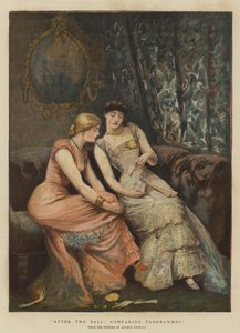Depois da Bola, Comparando Programas (chromolitho) de Arthur Hopkins