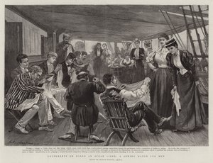 Divertimentos a bordo de um Ocean Liner, um jogo de costura para homens de Arthur Hopkins