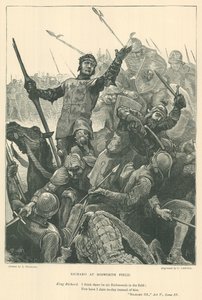 Ilustração para o rei Ricardo III de Arthur Hopkins
