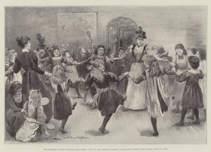 Associação das Noites Felizes das Crianças, Visita de Lady Frances Balfour à Escola de Administração da Mansford Street, Bethnal Green de Arthur Hopkins