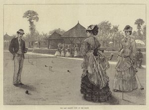 O último jogo Croquet da temporada de Arthur Hopkins
