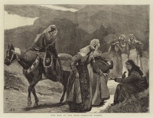 A guerra no leste, mulheres georgianas