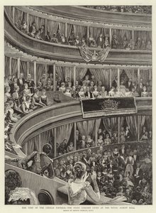 A visita do imperador alemão, o Concerto do Estado no Royal Albert Hall de Arthur Hopkins