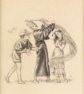Bonito é como Bonito, 1871 de Arthur Hughes