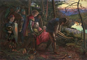 O Cavaleiro do Sol, 1860 de Arthur Hughes