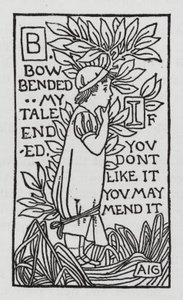 Hans Christian Andersen: Finis (litografia) de Arthur Joseph Gaskin