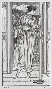 Hans Christian Andersen: O Goloshes da Fortuna (litho) de Arthur Joseph Gaskin