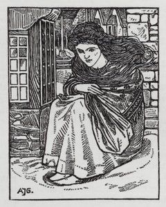 Hans Christian Andersen: A Menina do Fósforo (litho)