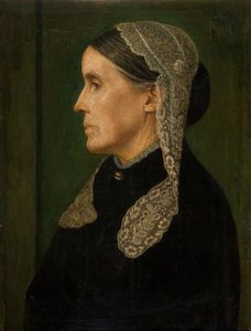 Retrato da mãe da Sra. Henry Gaskin Artista, 1888.