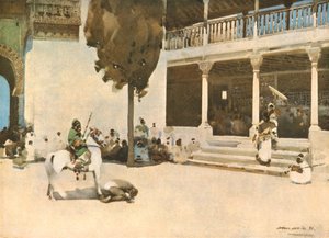 O espião capturado, 1895, c1930.