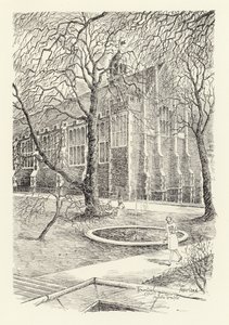 Fountain Court, Middle Temple (litografia)
