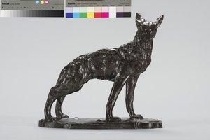 Alerta Coyote (bronze) de Arthur Putnam