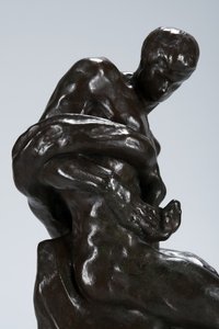 Homem e cobra de Arthur Putnam