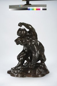 Puma e Criança (bronze) de Arthur Putnam