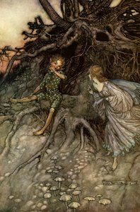 Sonho de uma noite de verão de Arthur Rackham