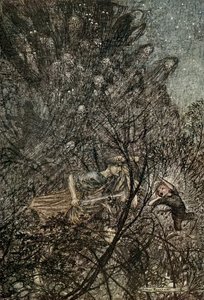 Sonho de uma noite de verão de Arthur Rackham