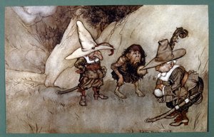 Uma pequena história do autor americano Washington (ilustração) de Arthur Rackham