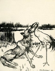 As Fábulas de Esopo de Arthur Rackham