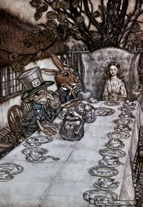 Alice no país das maravilhas, 1917 de Arthur Rackham