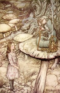 Alice s aventuras no país das maravilhas por Lewis Carroll de Arthur Rackham