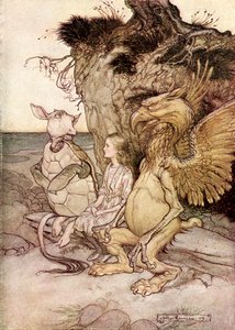 Alice s aventuras no país das maravilhas por Lewis Carroll de Arthur Rackham