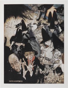 Como eu ia para St. Ives de Arthur Rackham