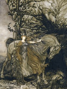 Brunnhilde de Arthur Rackham