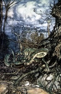 Dragão de Arthur Rackham