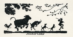 Como Jack saiu em busca de fortuna de Arthur Rackham